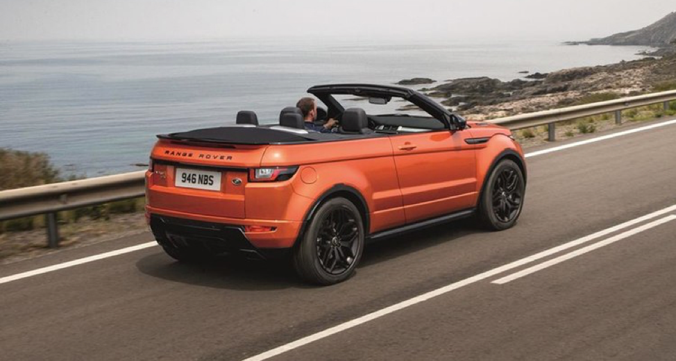 Range Rover Evoque - представлено перший кабріолет марки