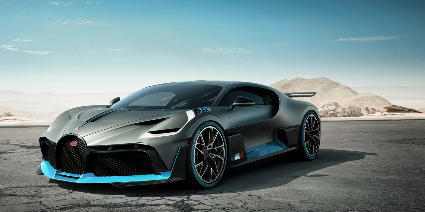 Bugatti Divo поставав у всій красі перед публікою