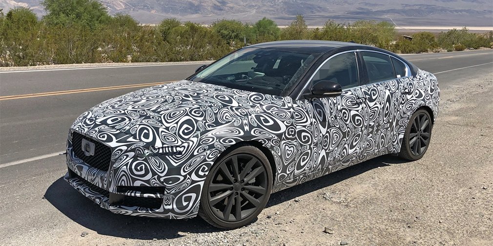 Розпочалися перші тести оновленого Jaguar XE