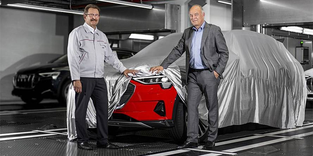 Audi розпочала серійне виробництво свого першого електричного SUV