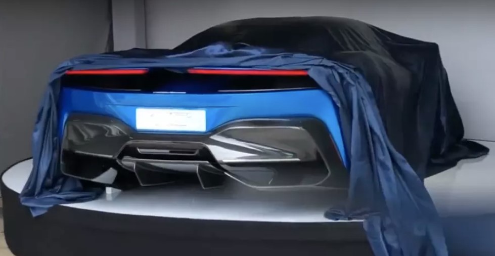 На відео показали частину електричного гіперкара Pininfarina