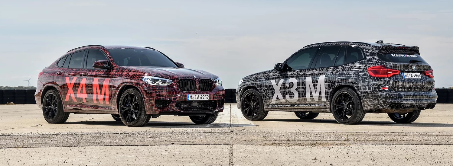BMW вперше показали нові X3 M та X4 M
