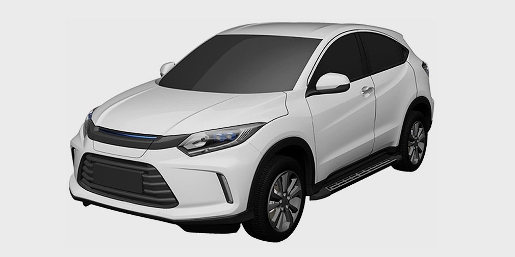Honda патентує зовнішній вигляд новенького SUV