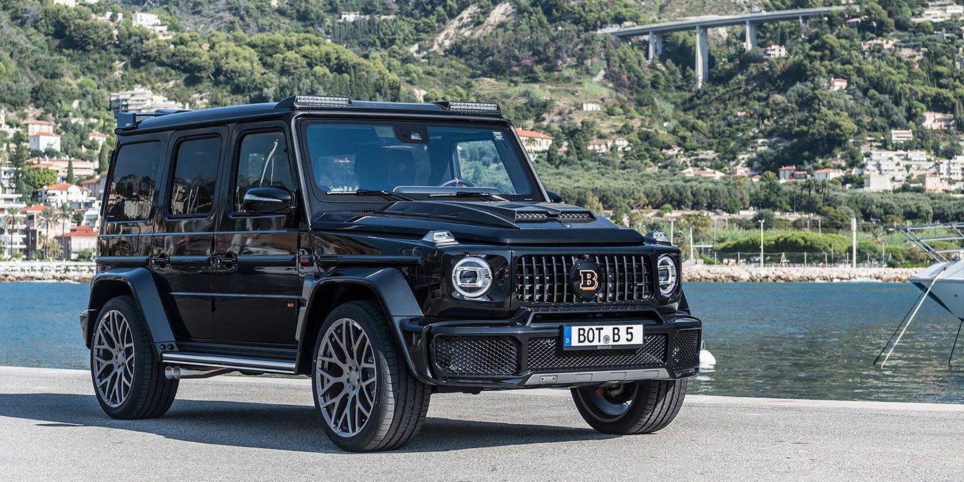 Відео з новим надпотужним Mercedes Gelandewagen