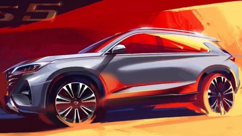 GAC Motor показав на малюнках новенький SUV для Європи