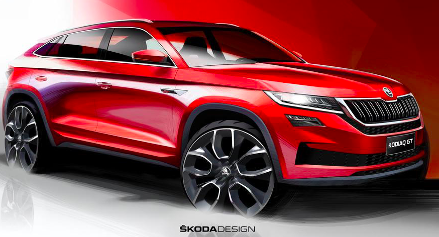 Купеподібний Skoda Kodiaq: крутий дизайн для потужного SUV