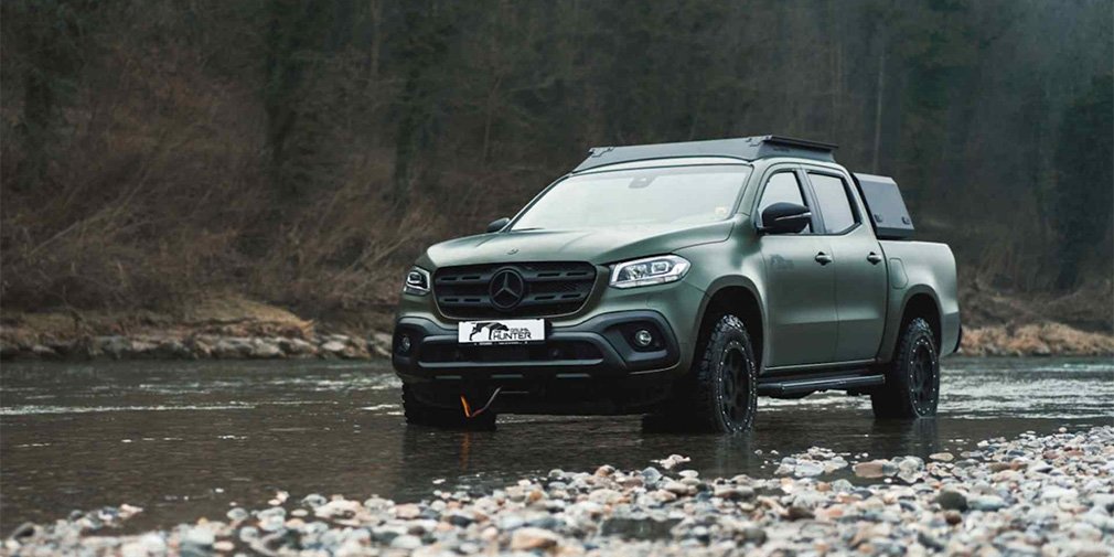 З пікапа Mercedes X-Class створили мисливський автомобіль