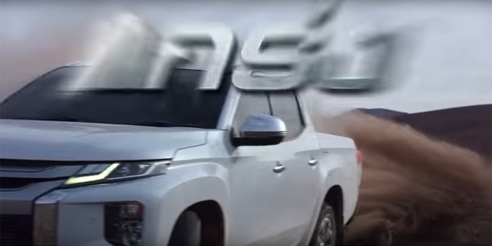 ВІДЕО з оновленим Mitsubishi L200