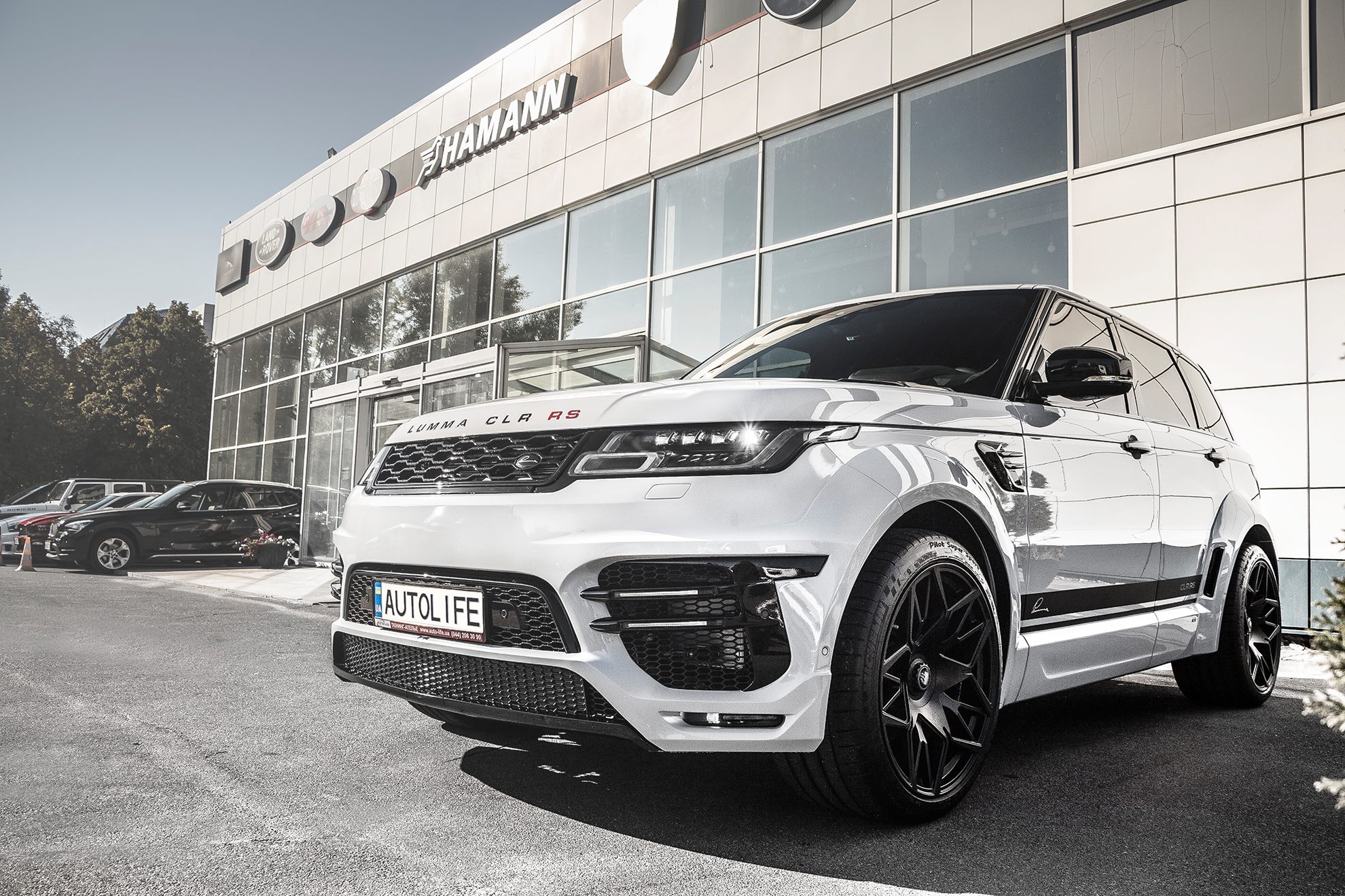 В Україну приїхав новітній Range Rover Sport Lumma CLR RS