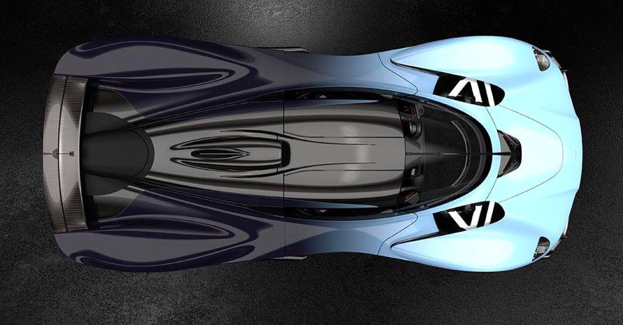 З'явилися нові малюнки супергібрида Aston Martin Valkyrie