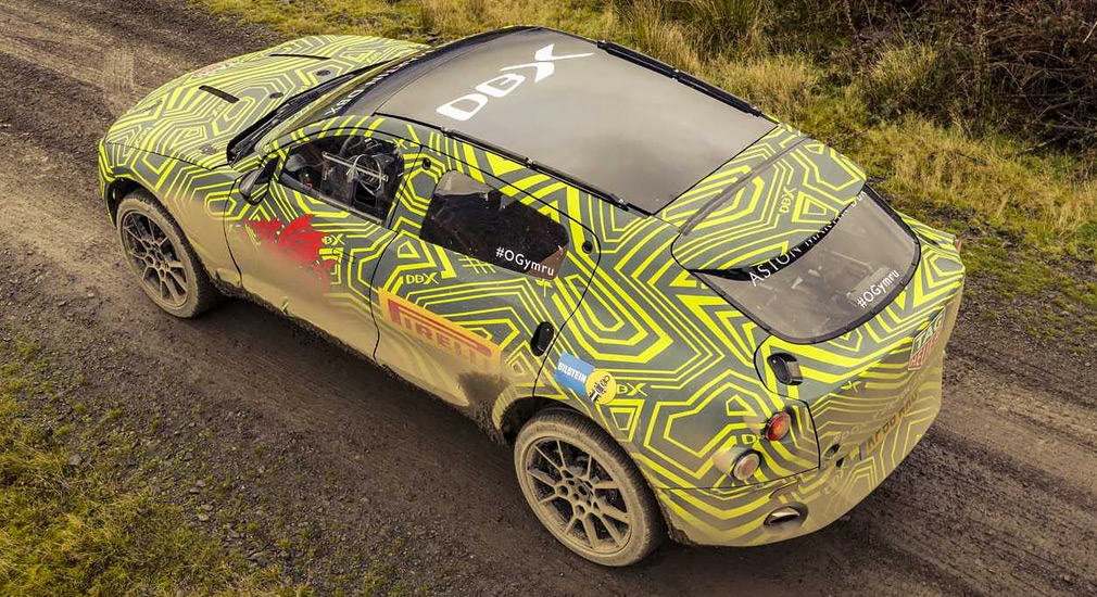 Aston Martin показав фото і відео першого кросовера