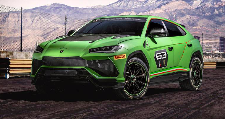 Позашляховик Lamborghini Urus підготовлений до гонок