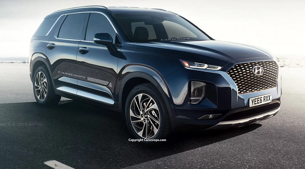 Гігантського кросовера Hyundai позбавили важеля КПП