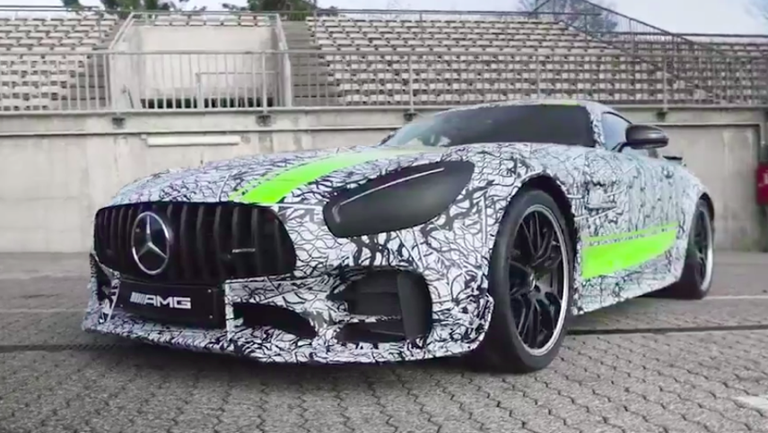 Mercedes-AMG GT R Pro-модифікації показано на відеоролику