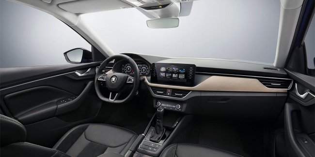 Skoda Scala продемонстрував свій салон