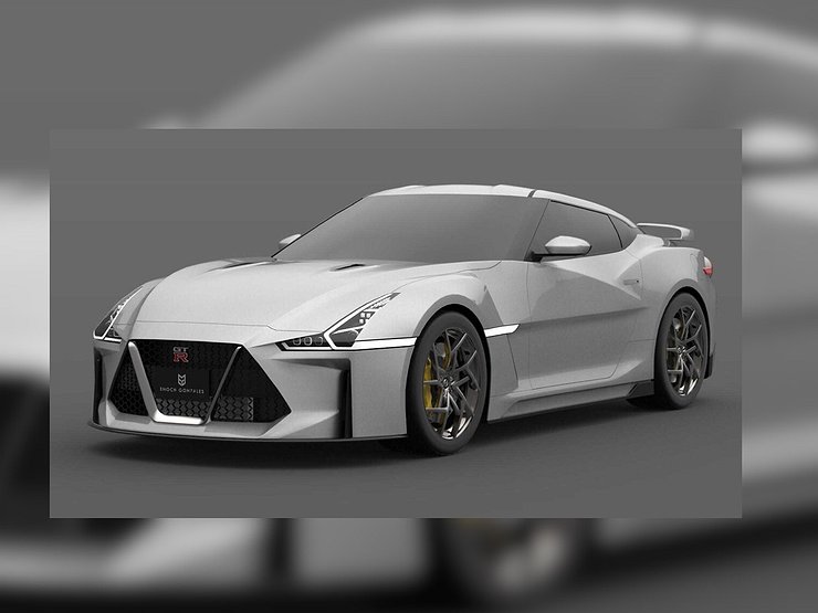 З'явився перший малюнок новітнього Nissan GT-R
