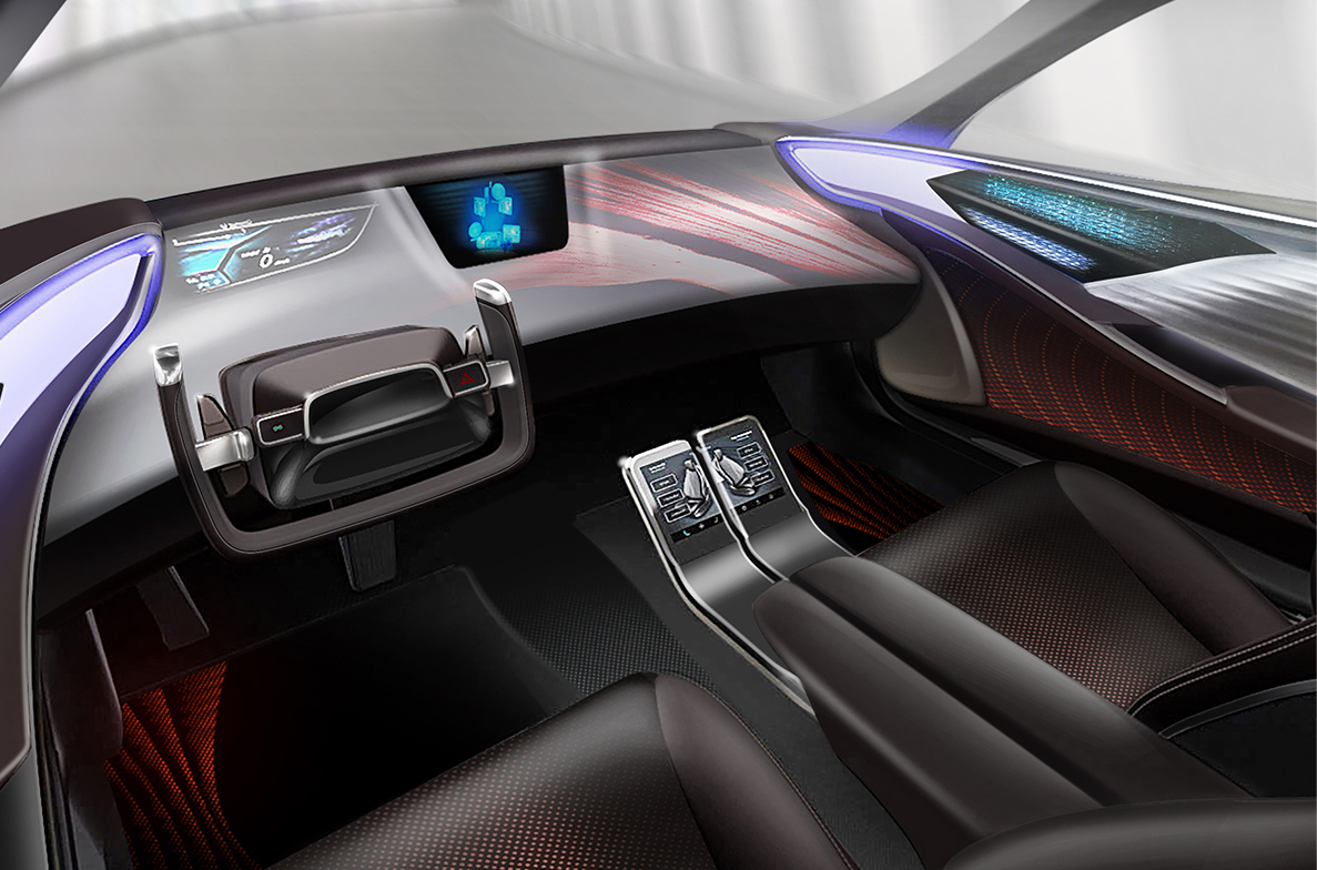 ​​​​​​​Toyota готує на виставку CES «розумні» інтер'єри безпілотних авто