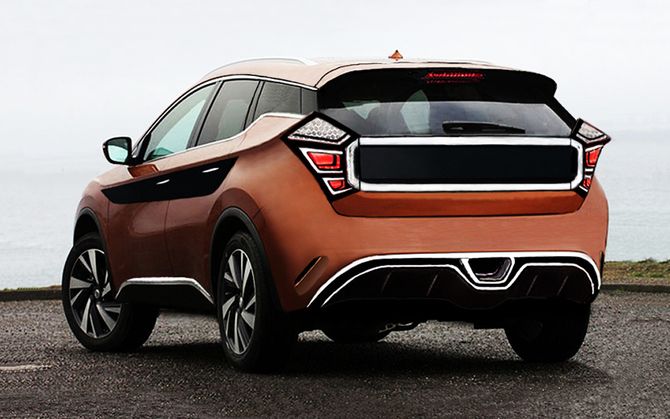 Український дизайнер продемонстрував своє бачення компактного кросовера