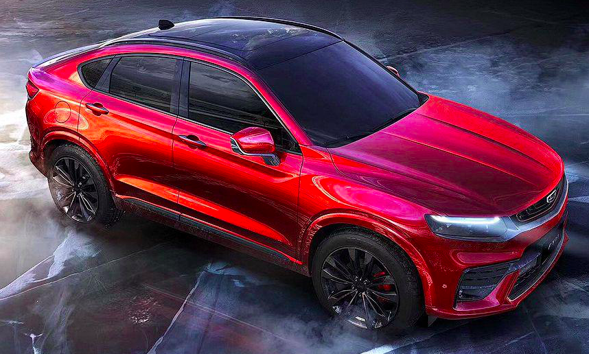 Розсекречено зовнішній вигляд нового кросовера Geely та його характеристики