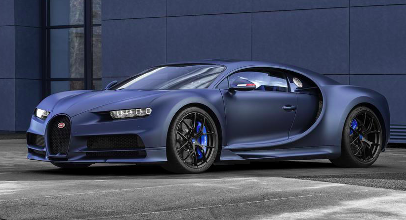 Підготовлена ювілейна «французька» версія для Bugatti Chiron Sport