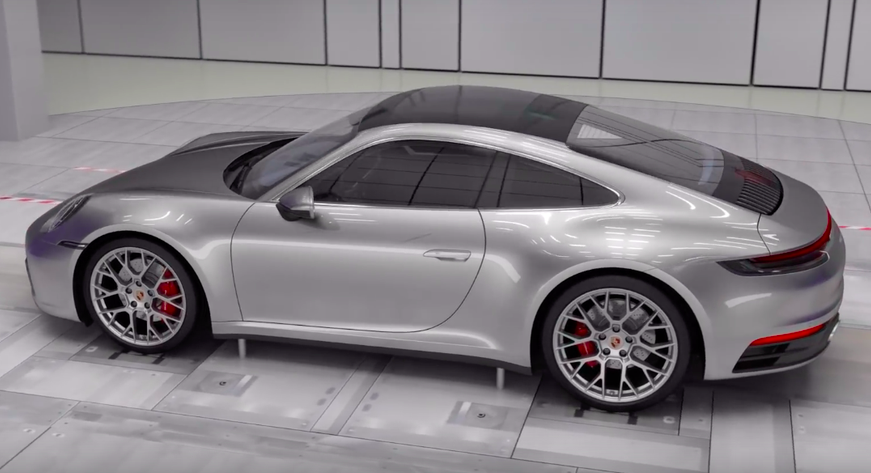 В Porsche показали роботу адаптивної аеродинаміки у нового 911 (ВІДЕО)