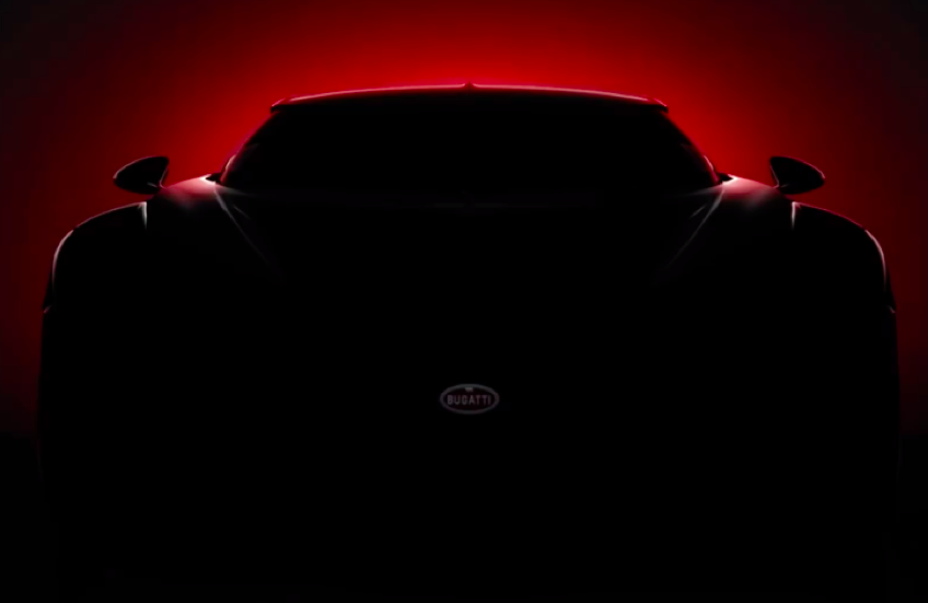 Bugatti знову демонструє новий малюнок свого гіперкара