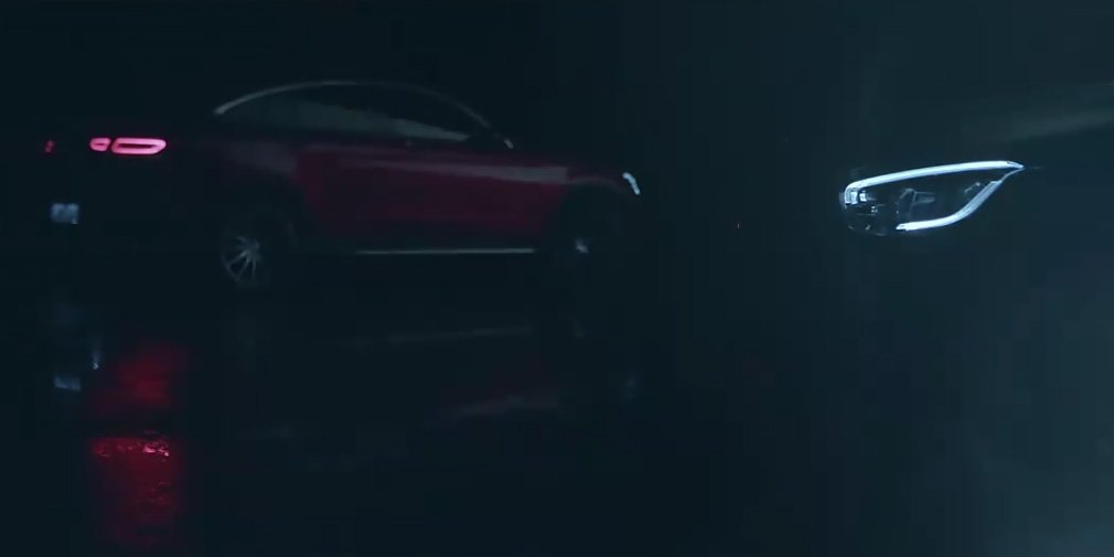 Mercedes GLC Coupe в оновленому вигляді показався на фото
