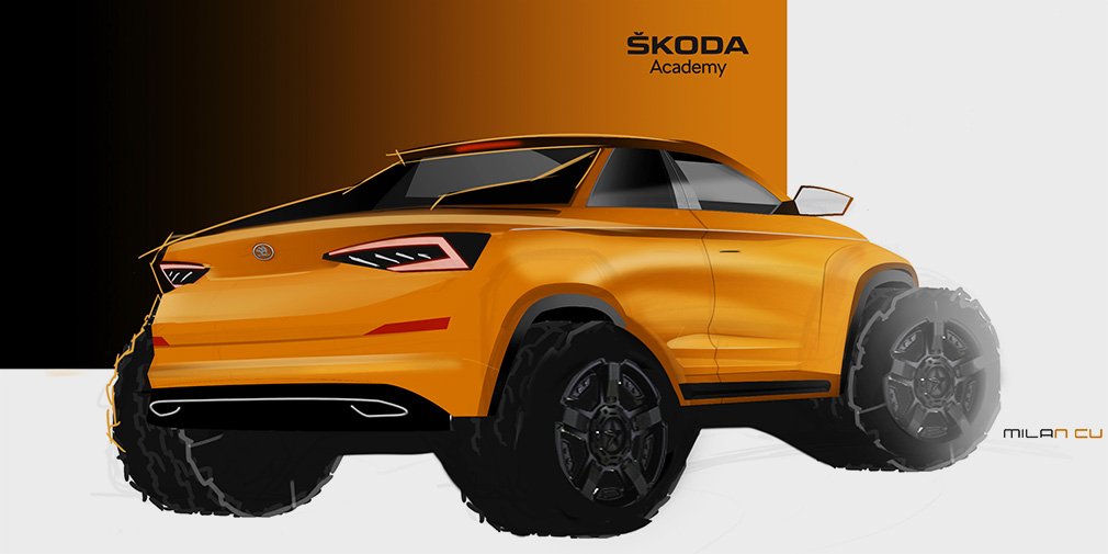 Студенти Skoda створили пікап на основі Kodiaq
