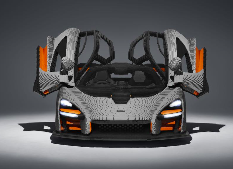 Півмільйона кубиків Lego перетворилися на гіпермобіль McLaren Senna