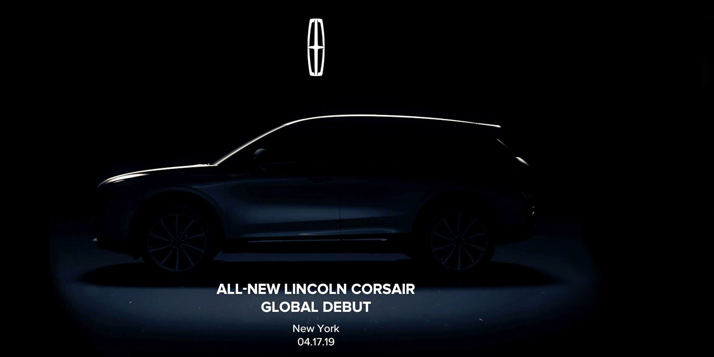 Силует кросовера Lincoln Corsair з'явився на відео