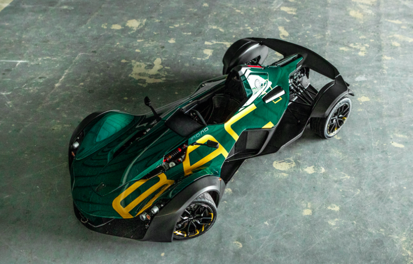 Трекмобіль BAC Mono в ювілейному виконанні та ексклюзивному забарвленні