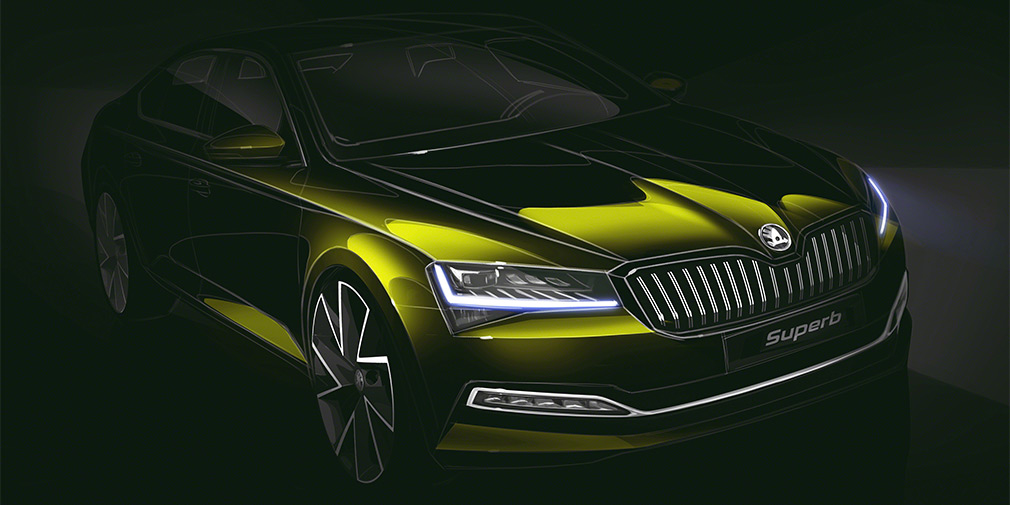Анонсовано прем'єру рестайлінгового Skoda Superb