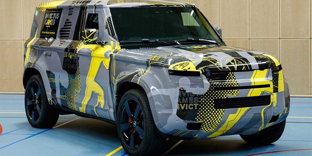 З нового Land Rover Defender зняли частину захисного камуфляжу