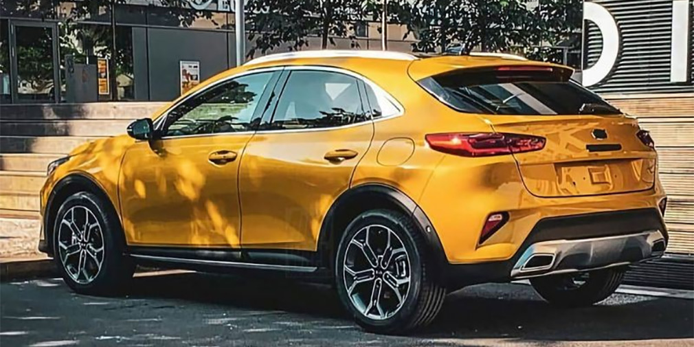 Позашляховий Kia Ceed ще раз потрапив без камуфляжу