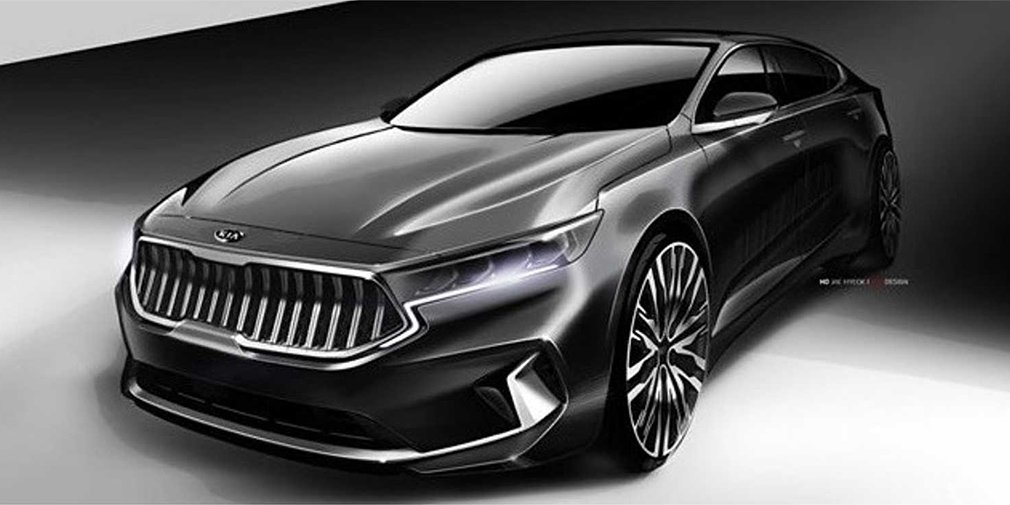 Kia продемонструвала дизайнерське рішення нового седана Cadenza