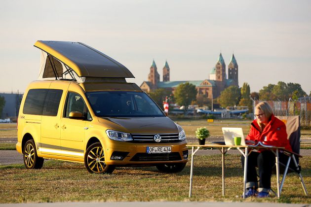 Volkswagen Caddy став ідеальним автомобілем для подорожей