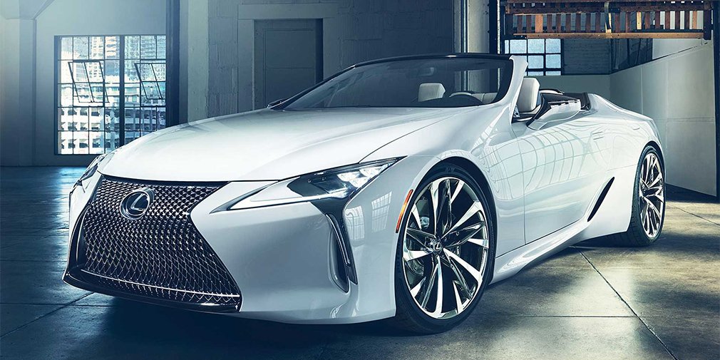 Серійний кабріолет Lexus LC отримав прем'єрну дату