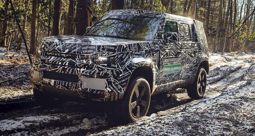 Конструктор Lego допоміг розсекретити зовнішність новітнього Land Rover Defender