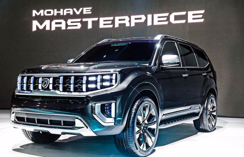 Фото салону новітнього Kia Mohave потрапили в Мережу
