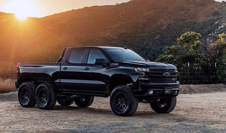 Chevrolet Silverado приміряв на собі шість коліс