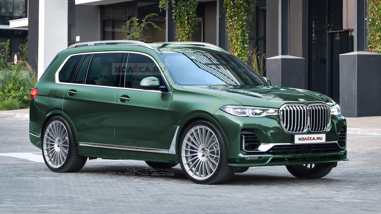 З'явилися перші фото найпотужнішого серійного BMW X7