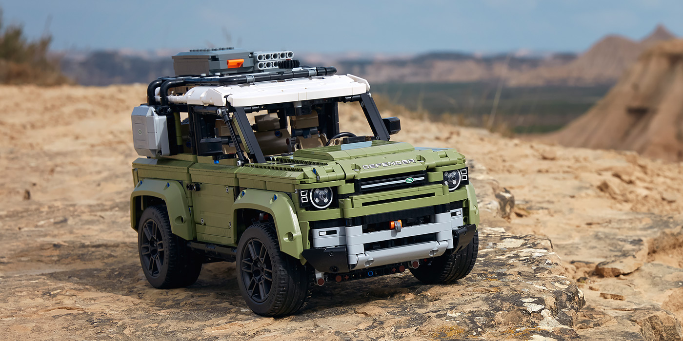 Lego показало ідентичну копію новітнього Land Rover Defender (ВІДЕО)
