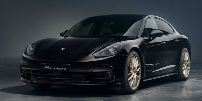 Porsche Panamera обзавелася «золотою» версією на своє 10-річчя