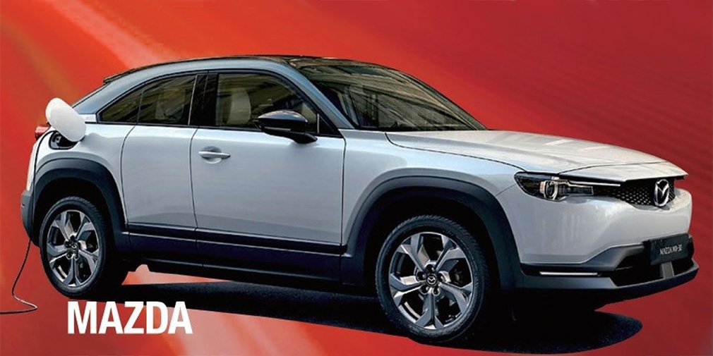 Електричний крос Mazda з'явився на першому знімку