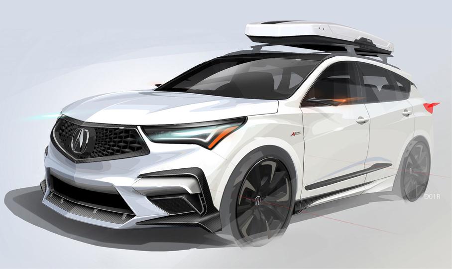 Acura RDX отримає багато карбону