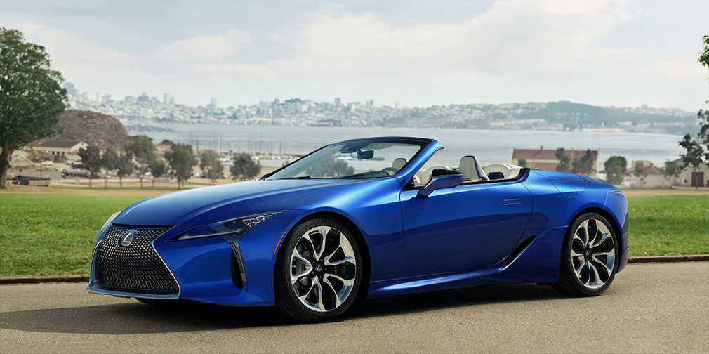 Lexus LC перетворився на розкішний кабріолет
