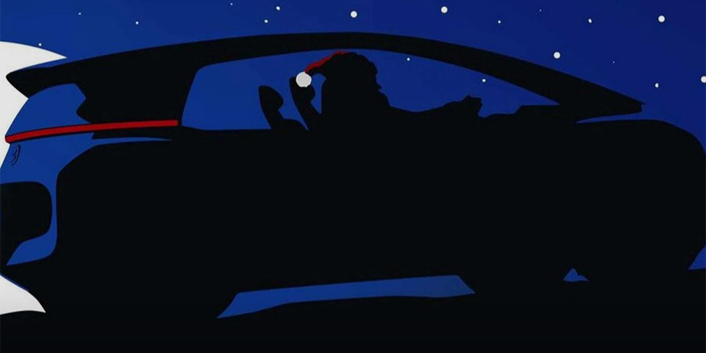 Різдвяна листівка допомогла розсекретити новенький хетч Volkswagen