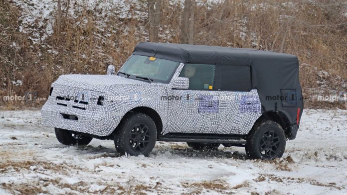 Ford Bronco 2021 вперше виїхав на тести