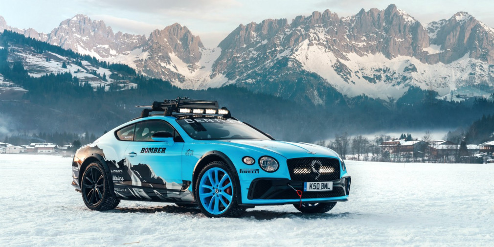 Bentley Continental став позашляховиком для GP Ice Race
