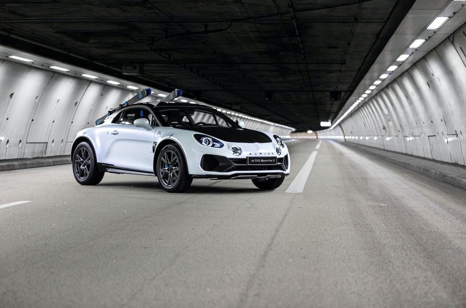 Купе Alpine A110 тепер без проблем зможе їздити по горах